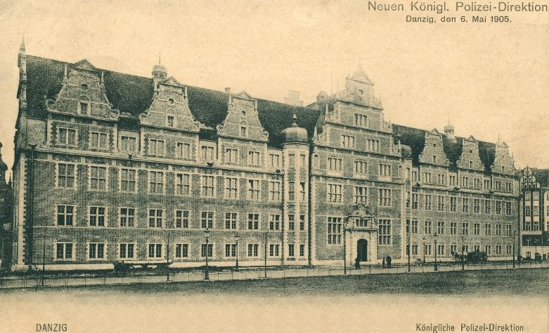 Gmach Prezydium Policji, 1905 r.